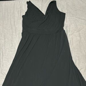 Ava & Viv Black 2XL Ankle length dress